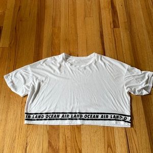 Alo box crop tee